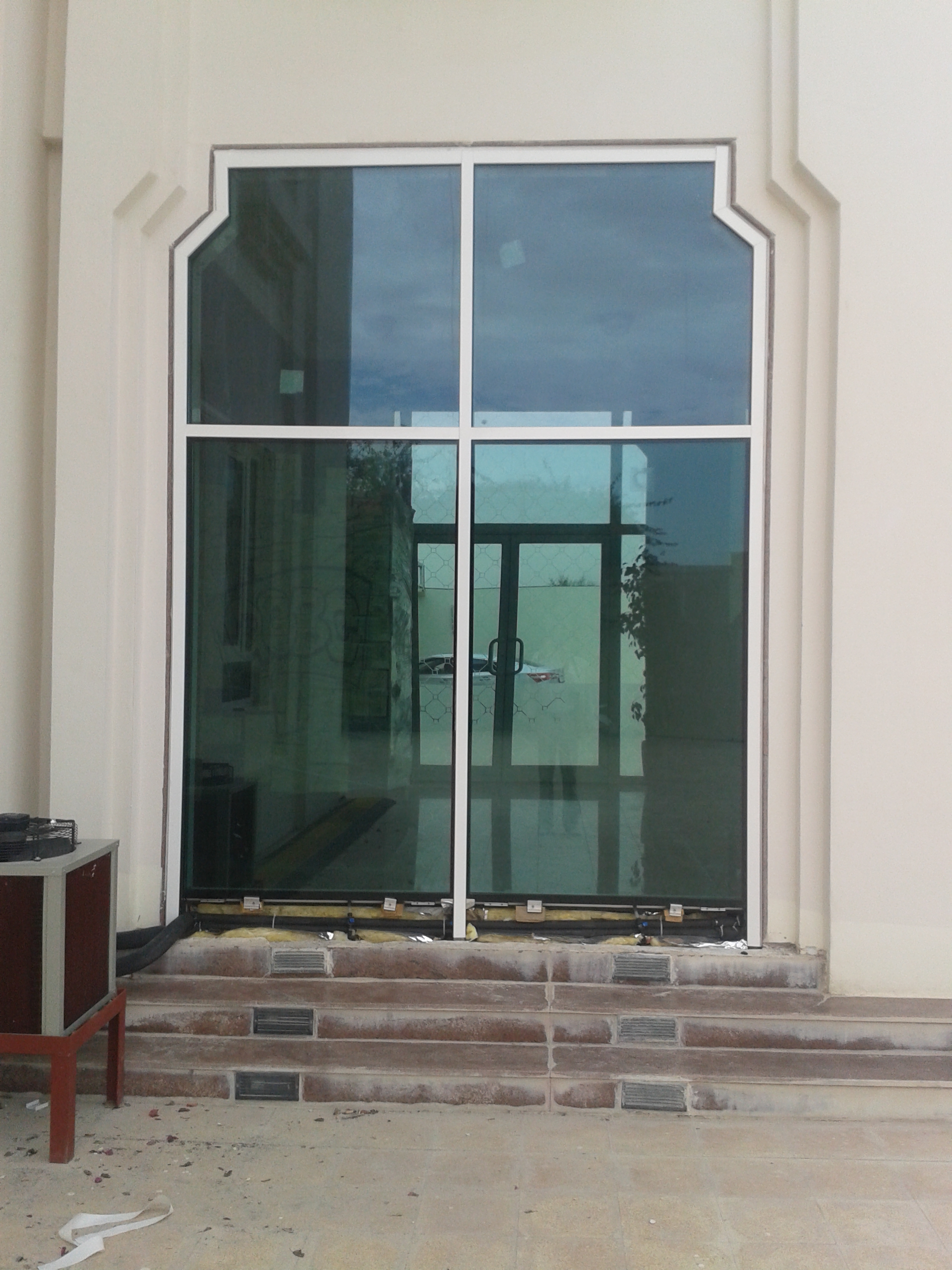 Water Flow Cooling Facade System.